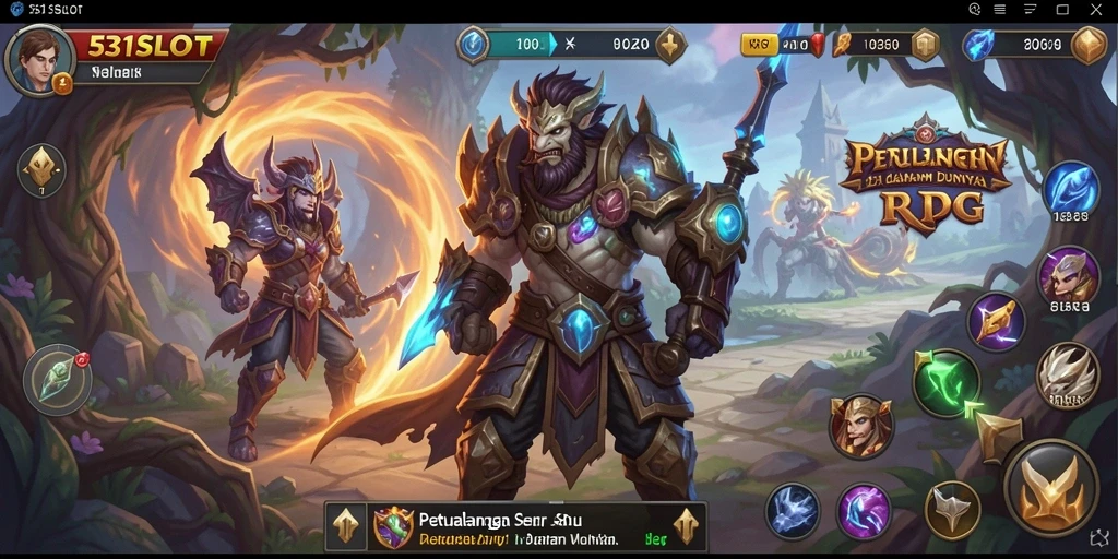 Tampilan gameplay dinamis dalam 531SLOT yang memukau.