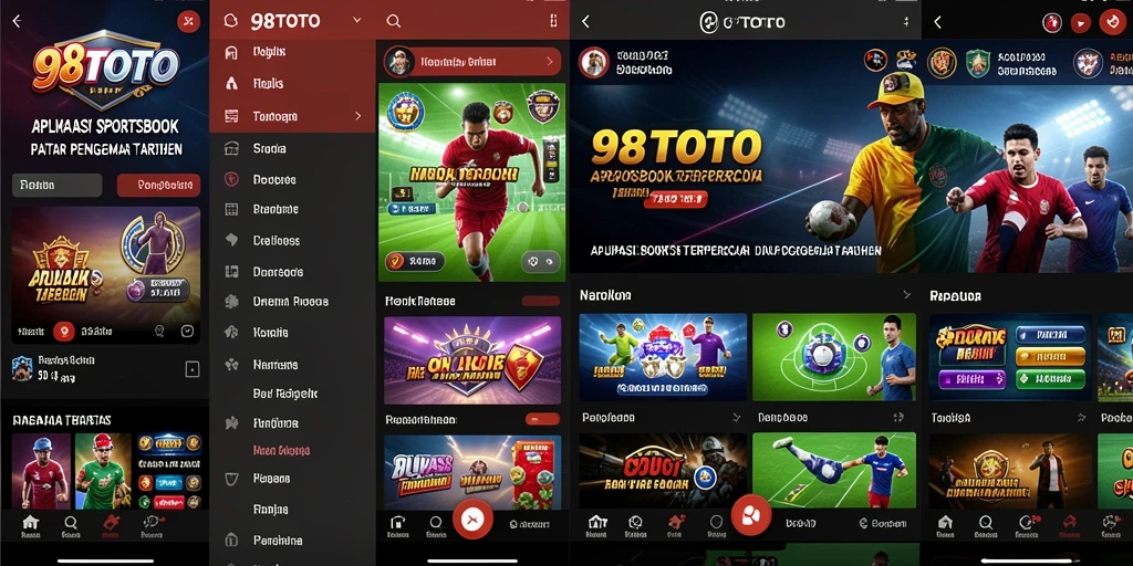 Tampilan screenshot gameplay Sportsbook 98TOTO yang menawan.