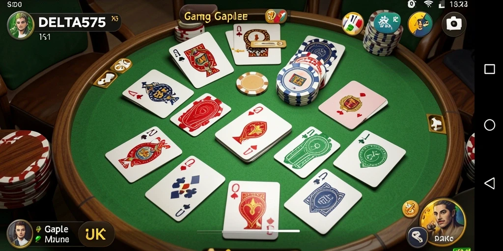 Tampilan menarik dari gameplay DELTA575 yang seru.