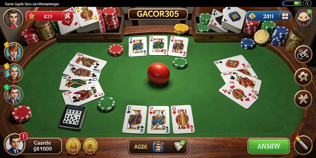 Tampilan gameplay seru dan interaktif dari GACOR305.