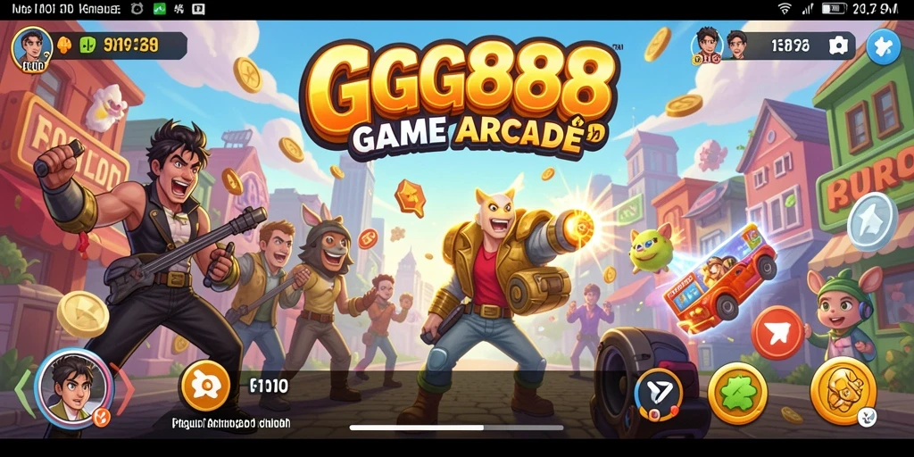 Tampilan gameplay GGG888 yang seru dan penuh aksi.
