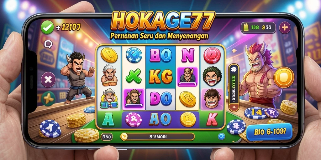 Screenshot gameplay HOKAGE77 yang menunjukkan momen menarik dalam permainan Bingo.