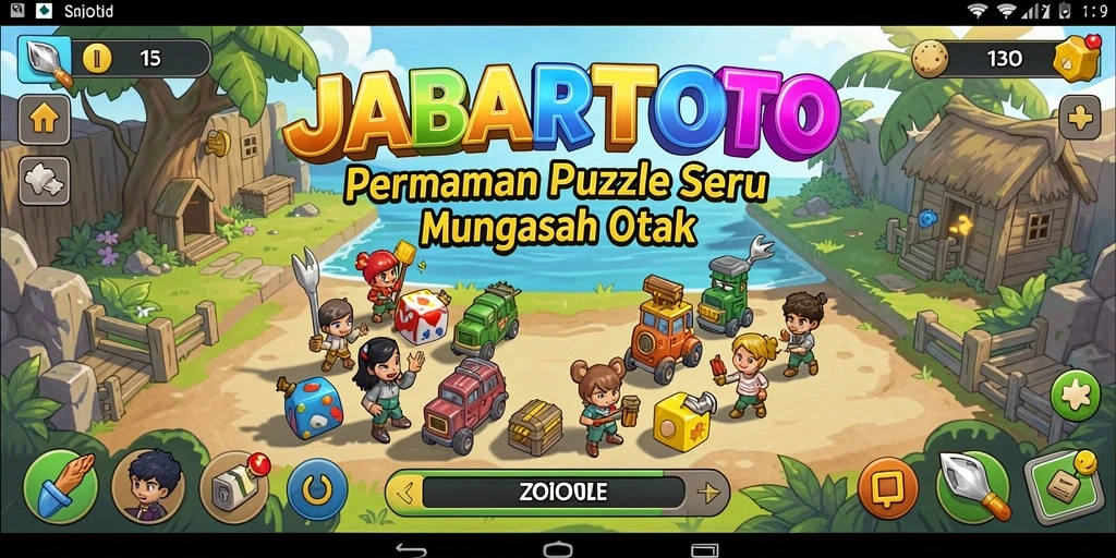 Tampilan gameplay JABARTOTO yang menarik dan penuh tantangan puzzle.