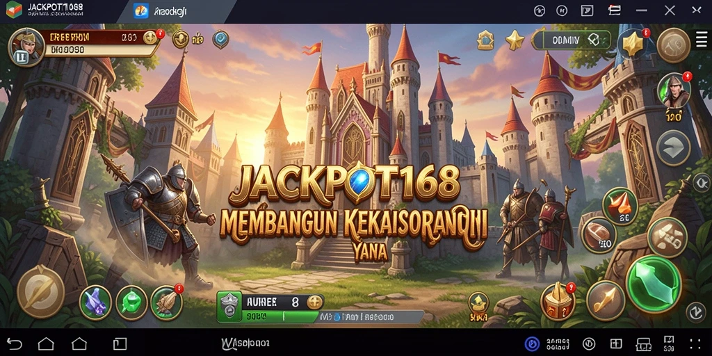 Gameplay seru JACKPOT168 dengan strategi membangun kekaisaran.