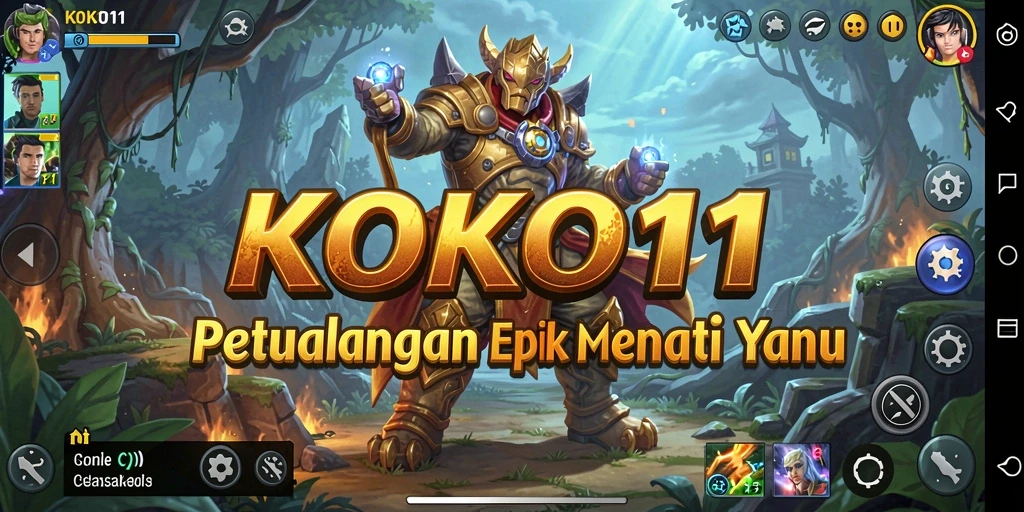 Screenshot gameplay KOKO11 menampilkan aksi seru dalam petualangan.