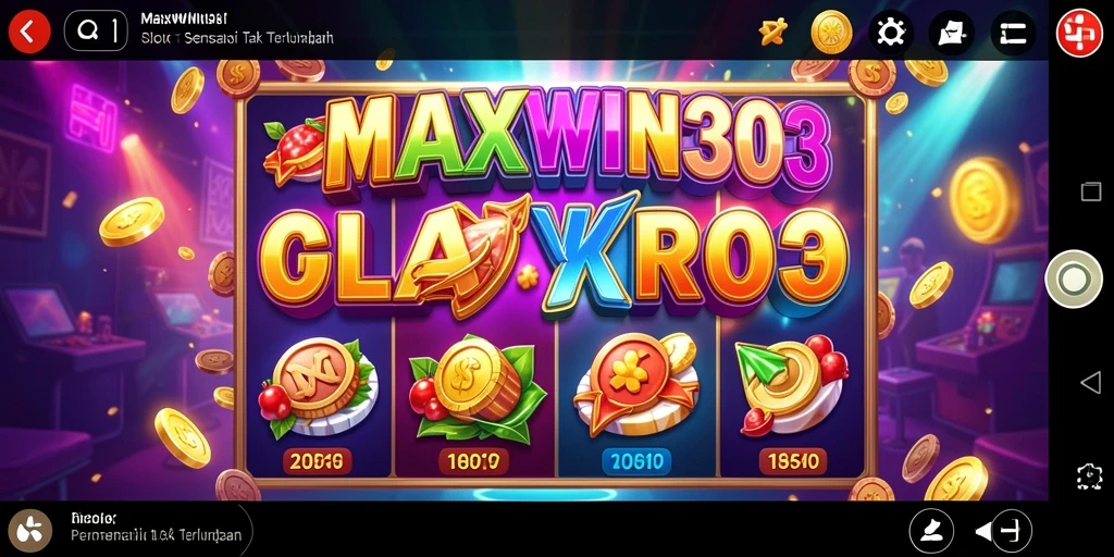 Tangkapan layar gameplay slot yang menampilkan keseruan MAXWIN303.