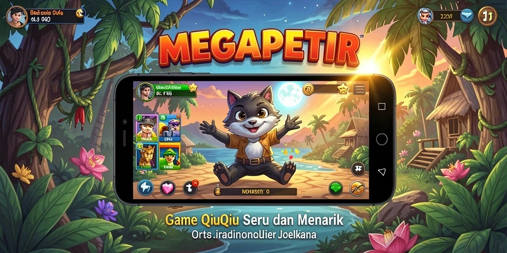 Tampilan gameplay seru dari MEGAPETIR yang memikat.