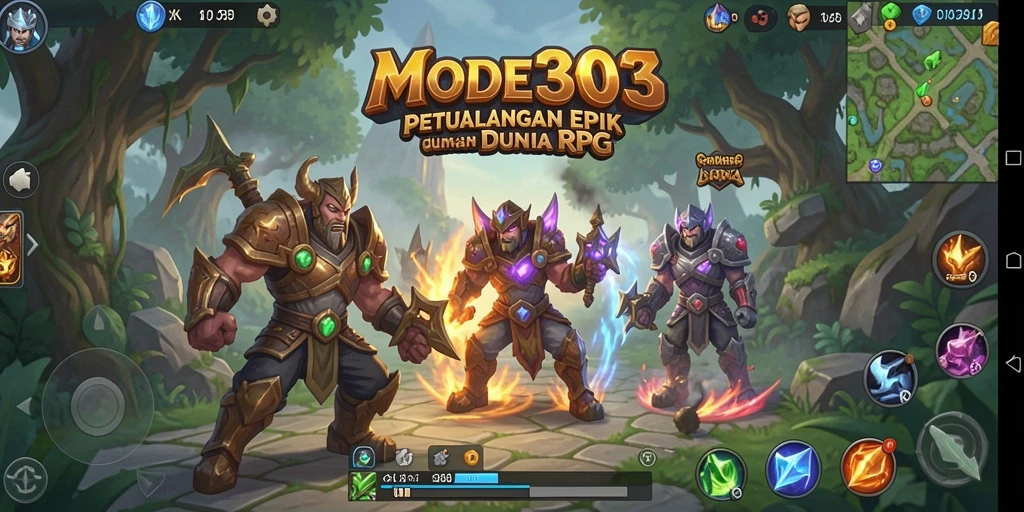 Menampilkan aksi mendebarkan di dalam dunia RPG yang menawan.
