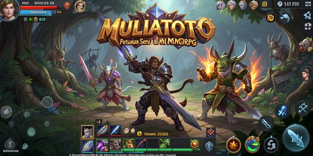 Gameplay menarik dari MULIATOTO di dunia MMORPG.