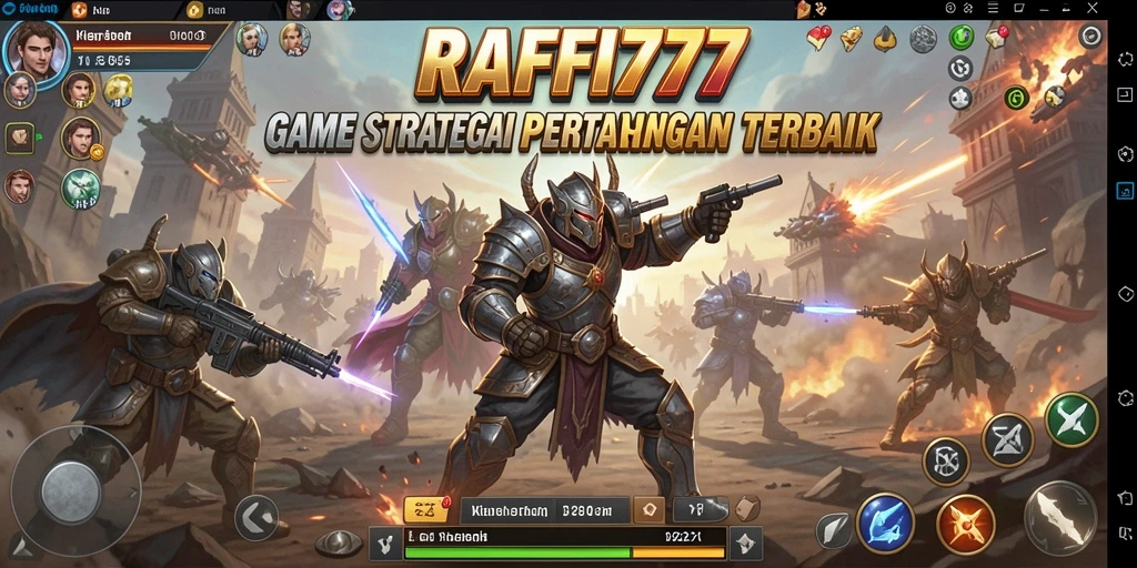 Tampilan gameplay menarik dari RAFFI777 dengan strategi yang menantang.