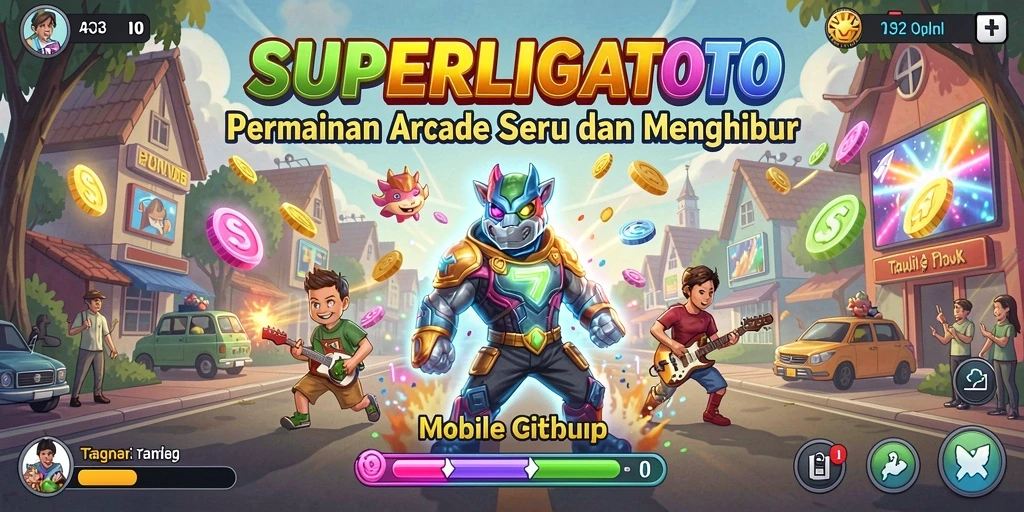 Gambaran gameplay seru dari SUPERLIGATOTO yang penuh tantangan.