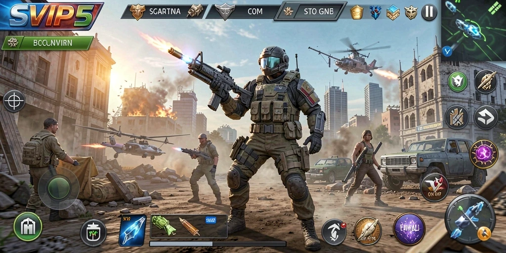 Tangkapan layar <strong>SVIP5</strong> menunjukkan gameplay strategis yang menarik.