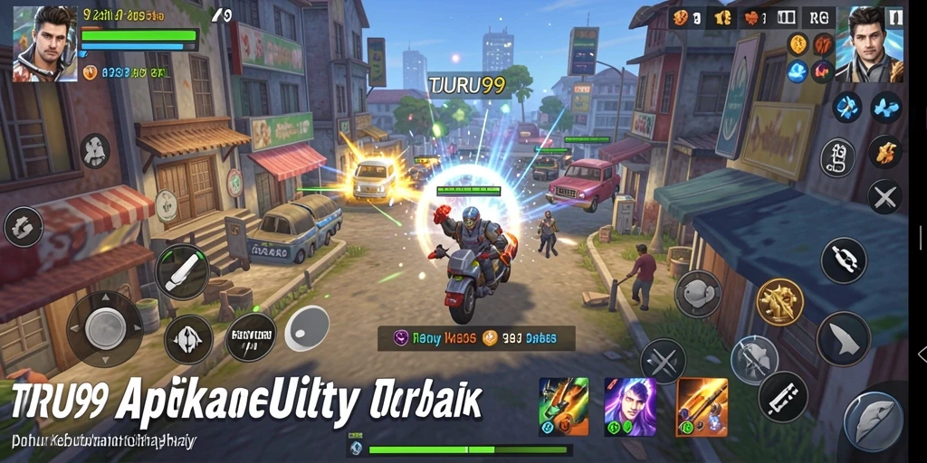 Screenshot utama TURU99 menunjukkan fitur pengingat dan manajemen tugas yang sederhana.