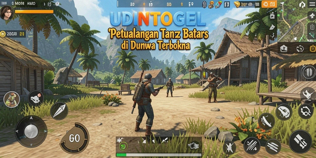 Tampilan gameplay yang menakjubkan dari dunia terbuka UDINTOGEL.