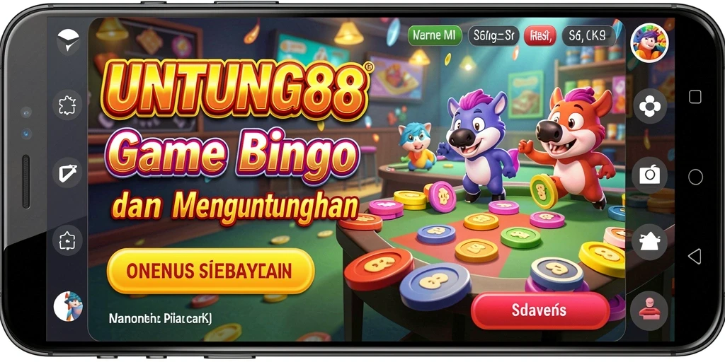 Tampilan menarik sementara bermain Bingo di UNTUNG88.