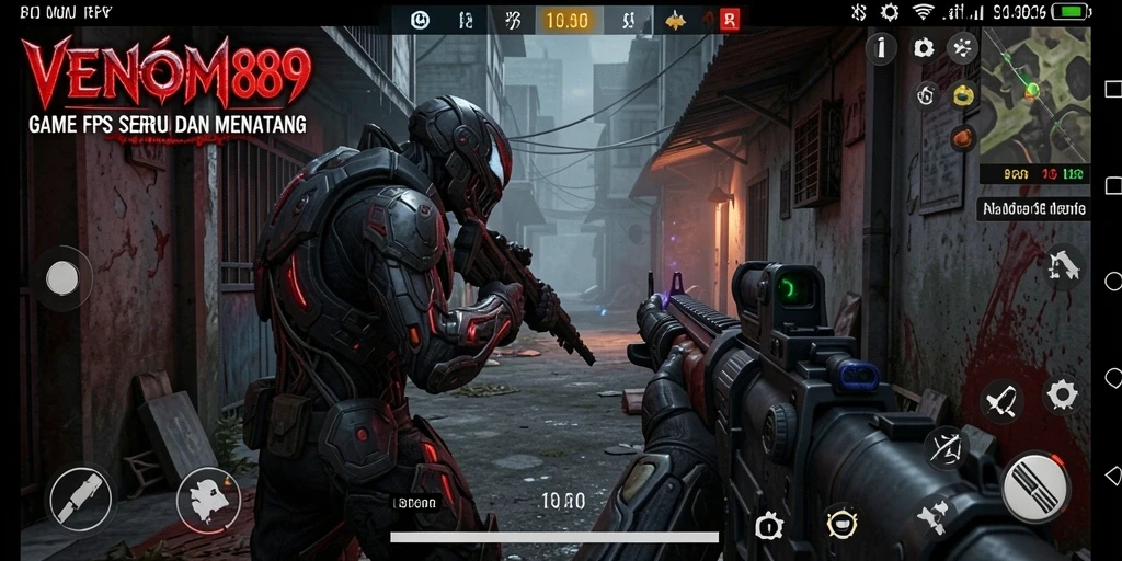 Gameplay seru dan intens di VENOM889, tunjukkan keterampilan FPS kamu!