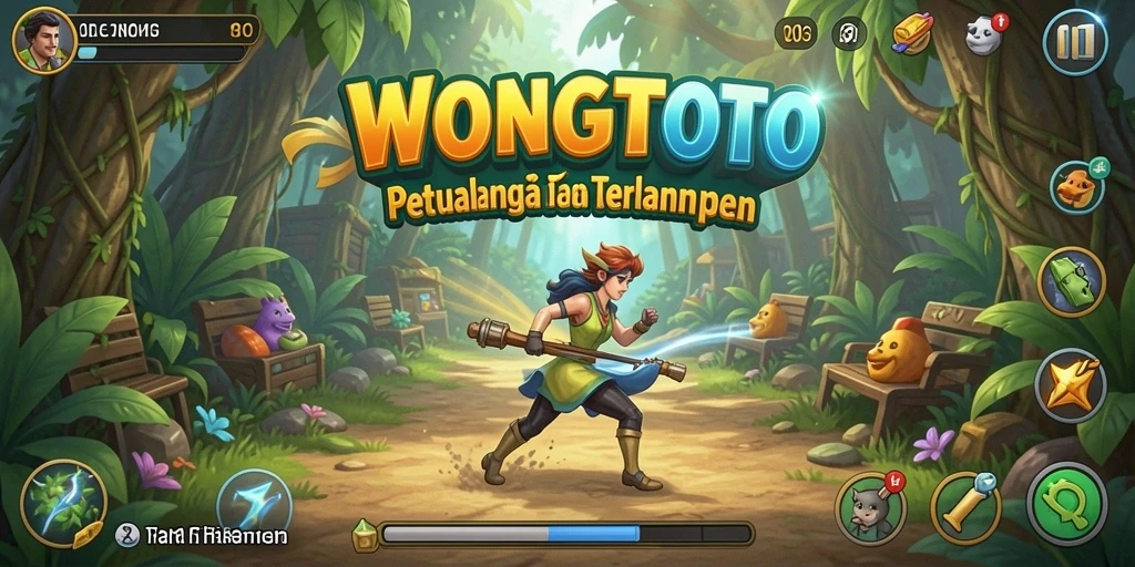 Screenshot gameplay WONGTOTO yang menampilkan petualangan mendebarkan.
