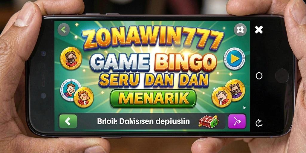 Gameplay seru ZONAWIN777 saat bermain Bingo secara online.